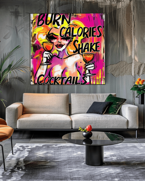 "Burn Calories Shake Cocktails" - Afbeelding 2