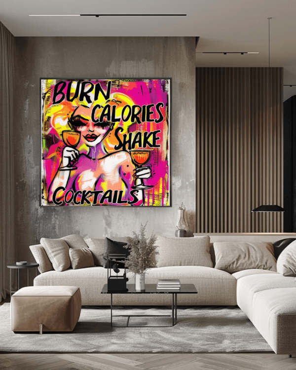 "Burn Calories Shake Cocktails" - Afbeelding 3