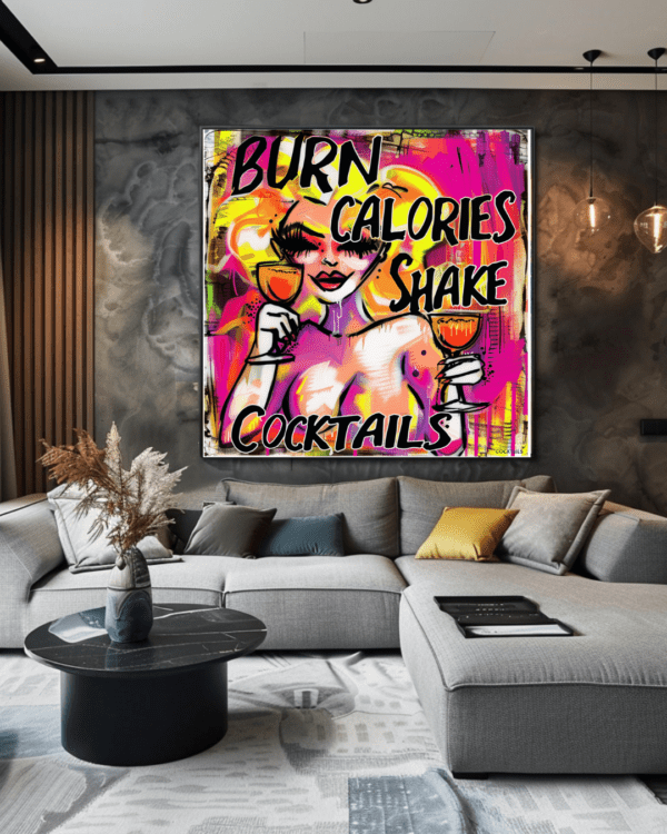"Burn Calories Shake Cocktails" - Afbeelding 4