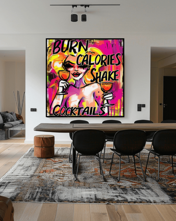 "Burn Calories Shake Cocktails" - Afbeelding 5