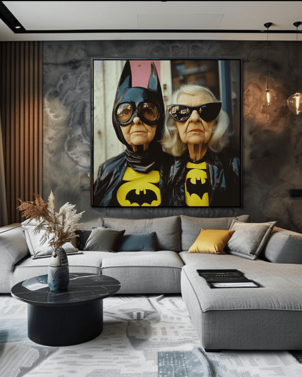 "Bat-Gran and Sidekick" - Afbeelding 2
